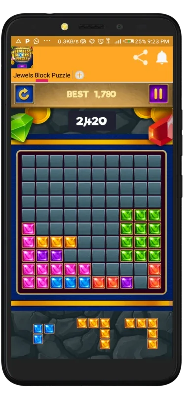 Jewels Block Puzzle for Android - Engaging Puzzle Fun