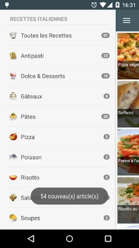 Recettes Italiennes for Android - Unlock the Flavors of Italy