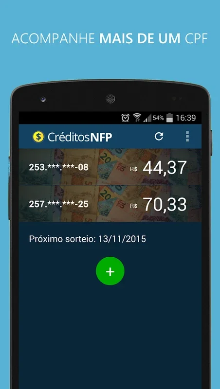 Créditos NFP for Android: Empowering Credit Management