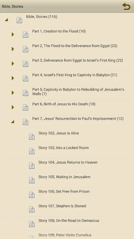 Bible, Stories for Android: Explore Rich Biblical Narratives