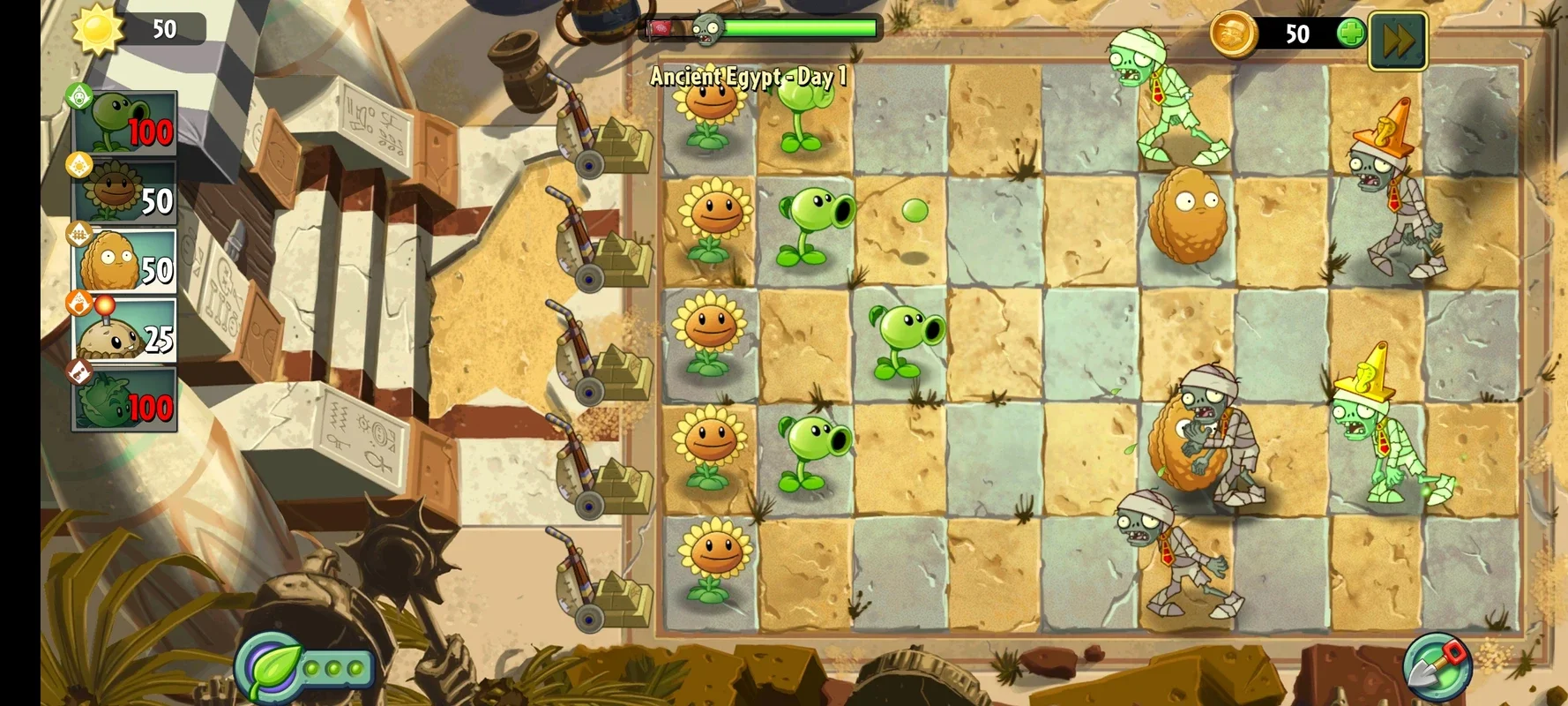 Plants Vs Zombies 2 for Android - Strategic Defense