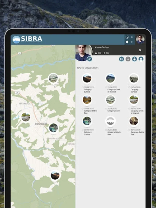 SIBRA | SPOTTERON for Android: Facilitating Geology Engagement