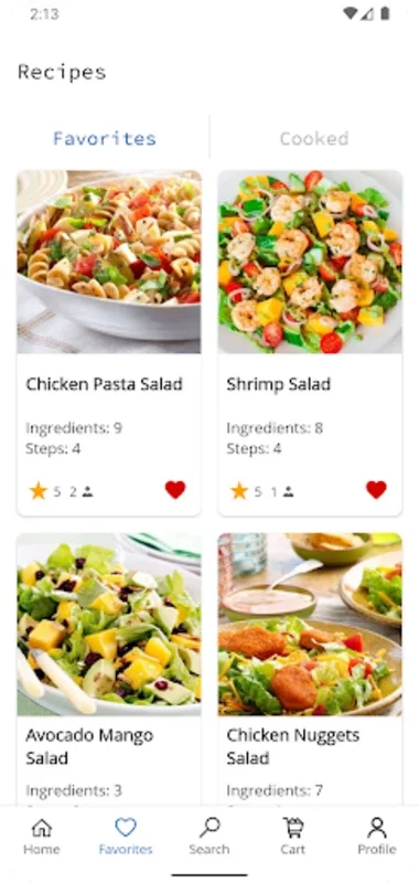 Salad Recipes for Android: Diverse & Offline