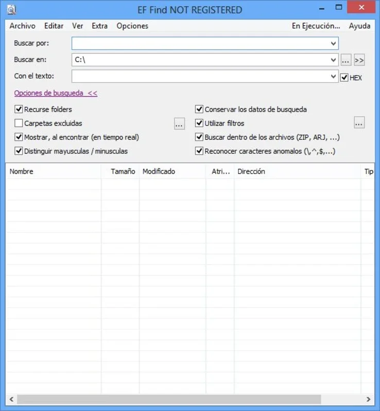 EF Find: Fast File Search for Compressed Archives on Windows