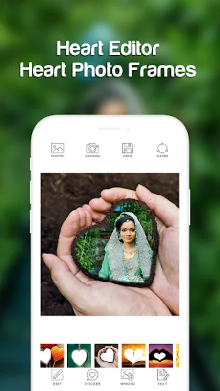 Heart Photo Frames for Android: Add Charm to Your Photos