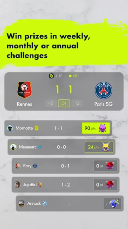 MPP - the social predictor for Android - Engage in Soccer Prediction Fun