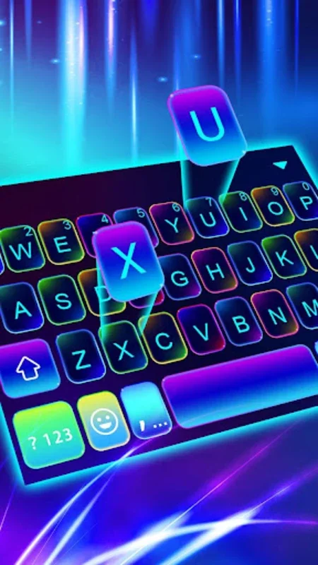 Sparkling Neon 3D for Android - Enhance Typing Experience