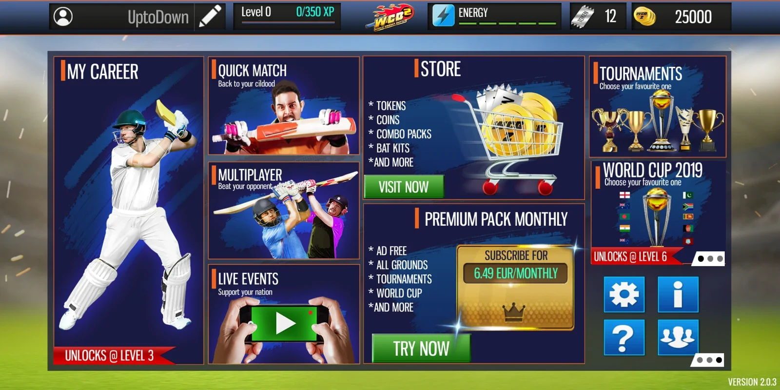 World Cricket Battle 2 for Android - Immersive Cricket Experience