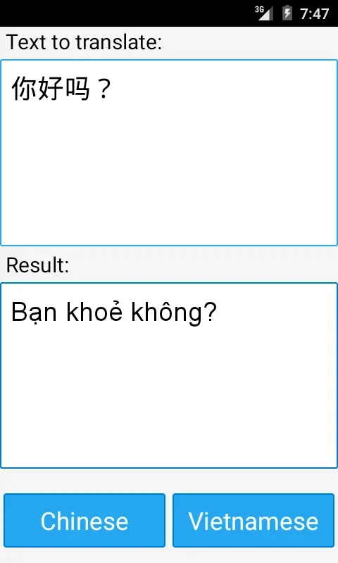Vietnamese Chinese Translator for Android - Seamless Translation