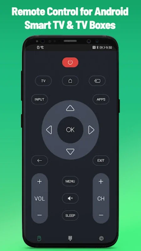 Remote Control for Android TV - Android Version - No Downloading Needed