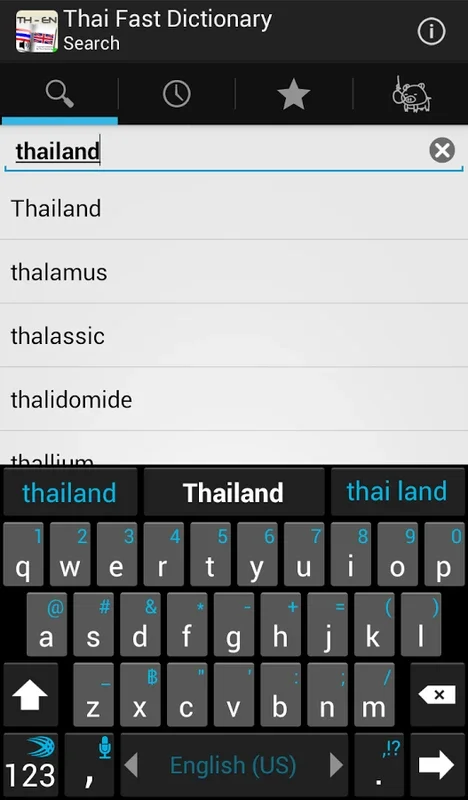 Thai Fast Dictionary for Android: Swift Translation at Your Fingertips