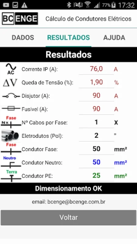 Bcenge for Android - Optimize Electrical Installations