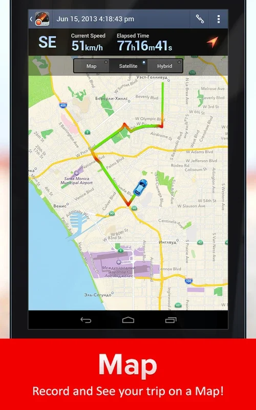 Speed Tracker for Android: Comprehensive Journey Tracking