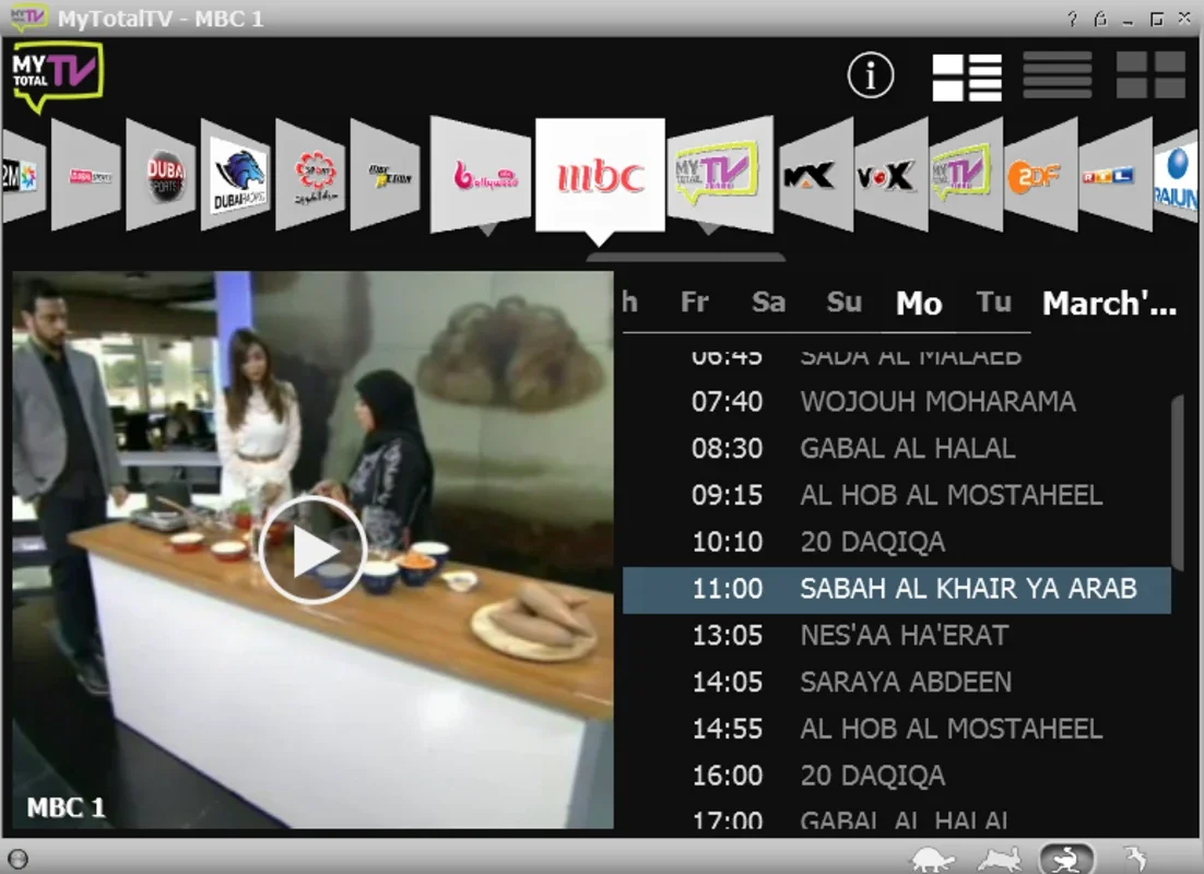 MTTV for Android: The Best TV Programming App