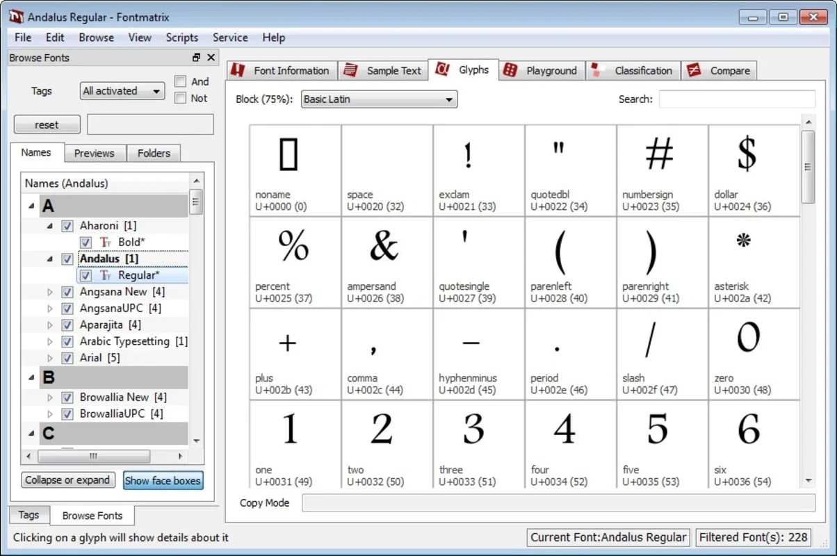 Fontmatrix: Powerful Font Management for Windows