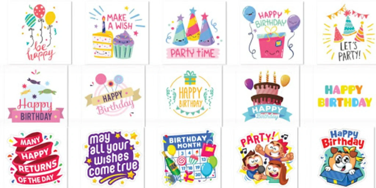 Holiday Stickers - Birthday Sticker for Whatsapp for Android: Enhance Chats