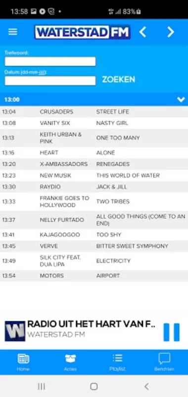 Radio Waterstad FM for Android - Diverse Radio Content
