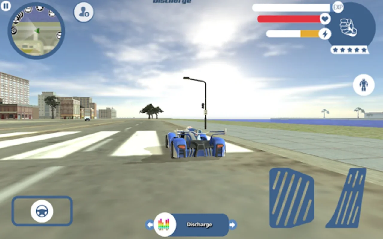 Supercar Robot for Android - Thrilling Racing-Gunfight Game