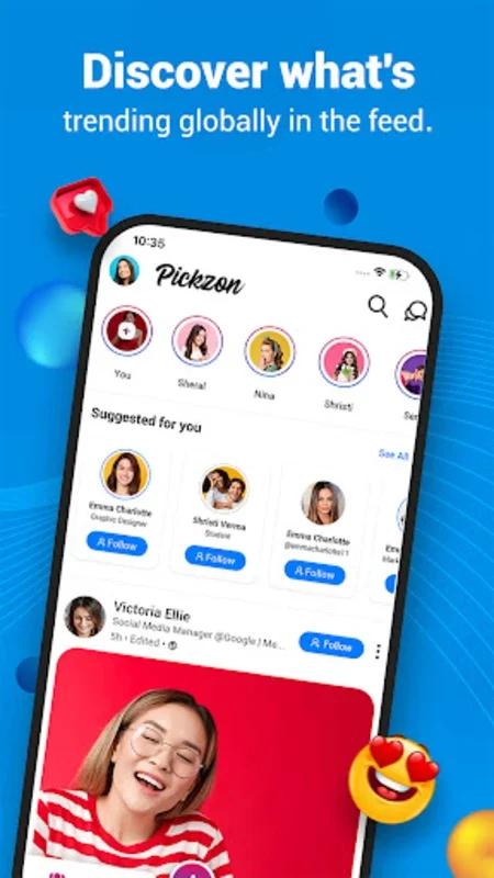 PickZon: Enriching Social Connections on Android