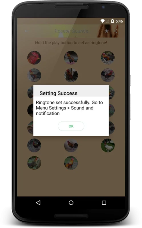 Rooster Sounds for Android - Authentic Sound Experience