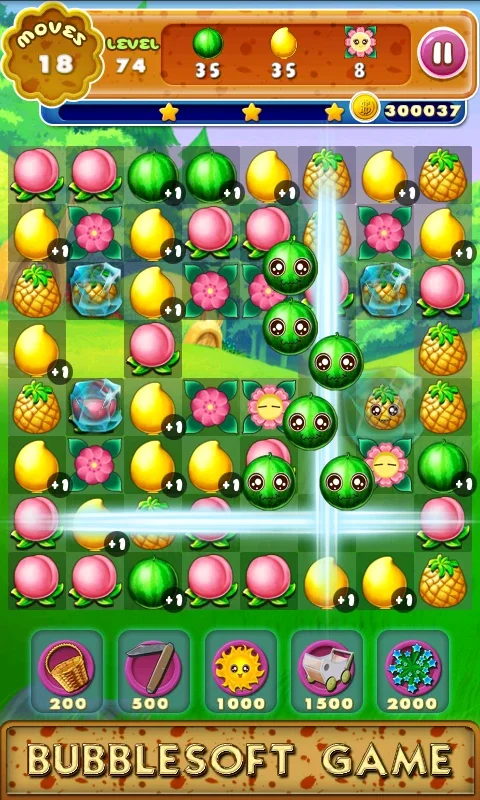 Fruit Smash for Android - Challenging Match-3 Puzzle