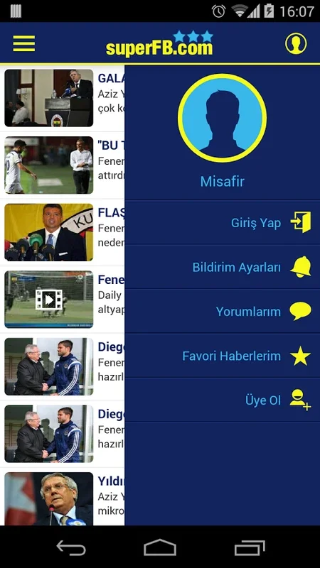 SuperFB for Android - Get Live Sports Scores & News