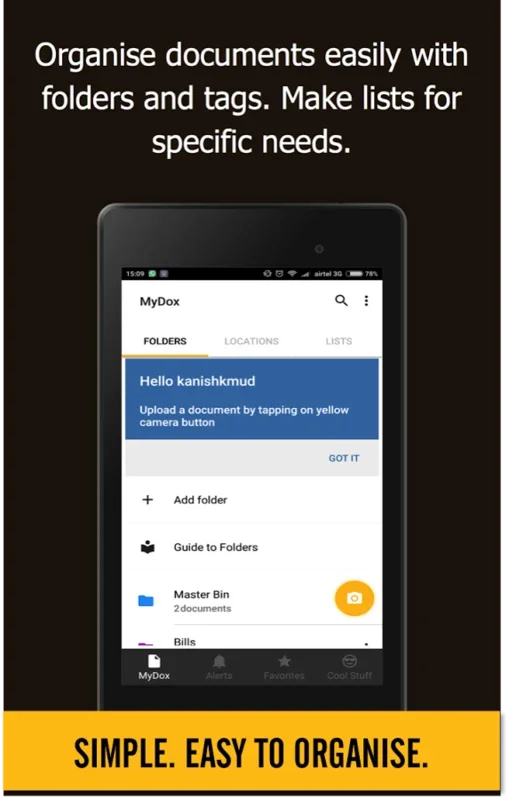 allDox for Android: Organize & Secure Docs