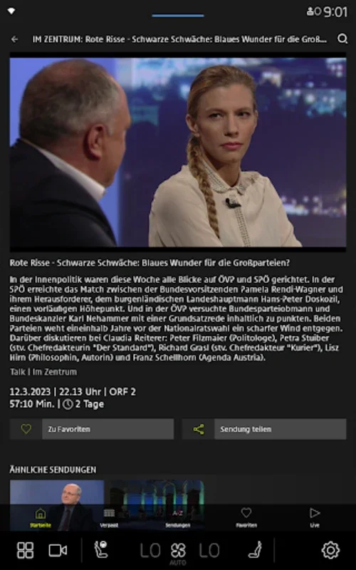 ORF TVthek for Android: Seamless TV Experience