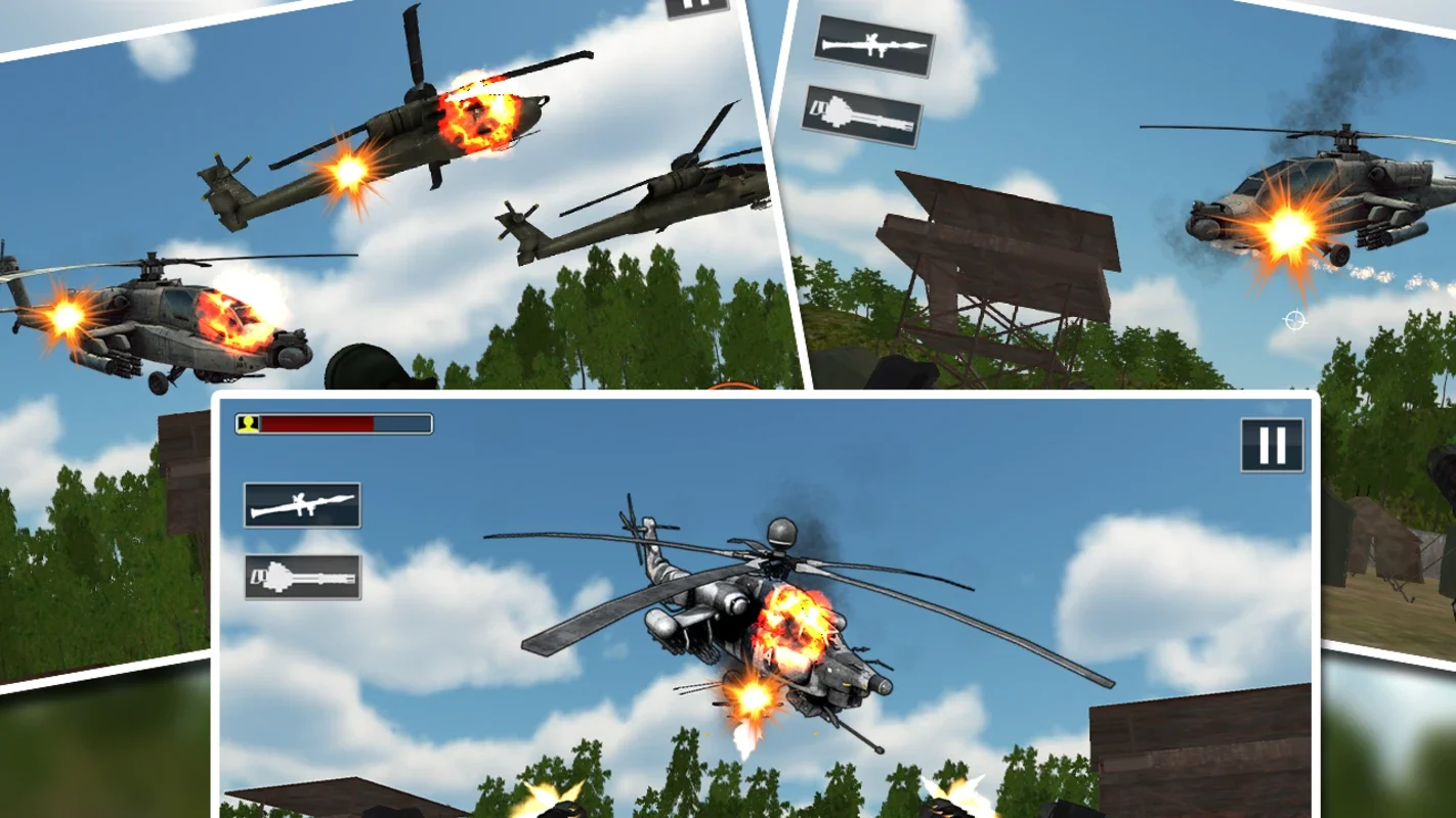 Helicopter Battle for Android - Thrilling Combat