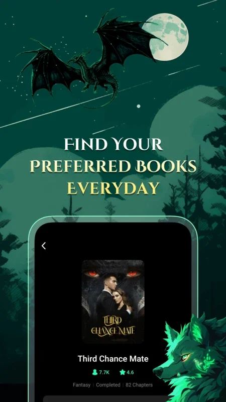 LunaTales - Love & Drama Novels for Android: A Reader's Paradise