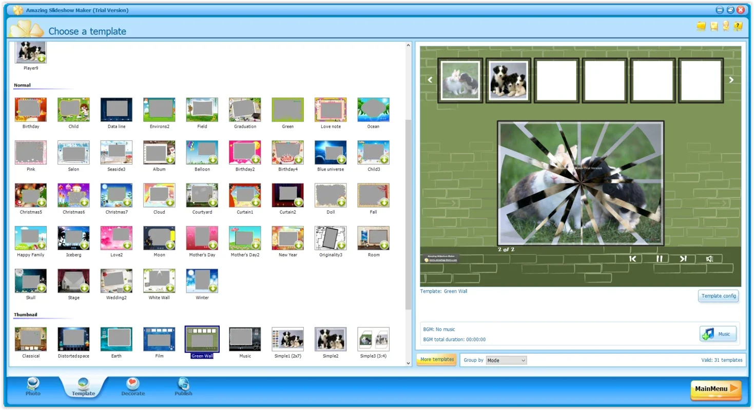 Amazing Slideshow Maker for Windows - Create Stunning Videos