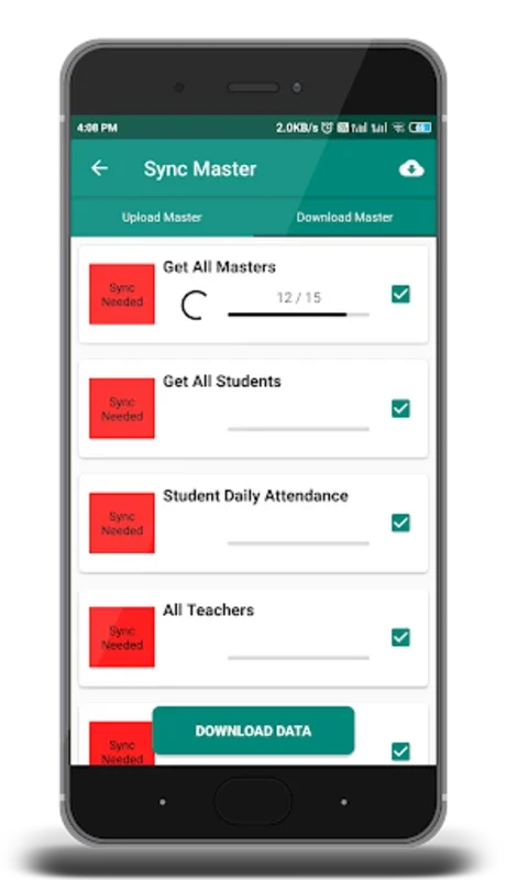 SATS-MDM for Android: Track Mid Day Meal in Karnataka