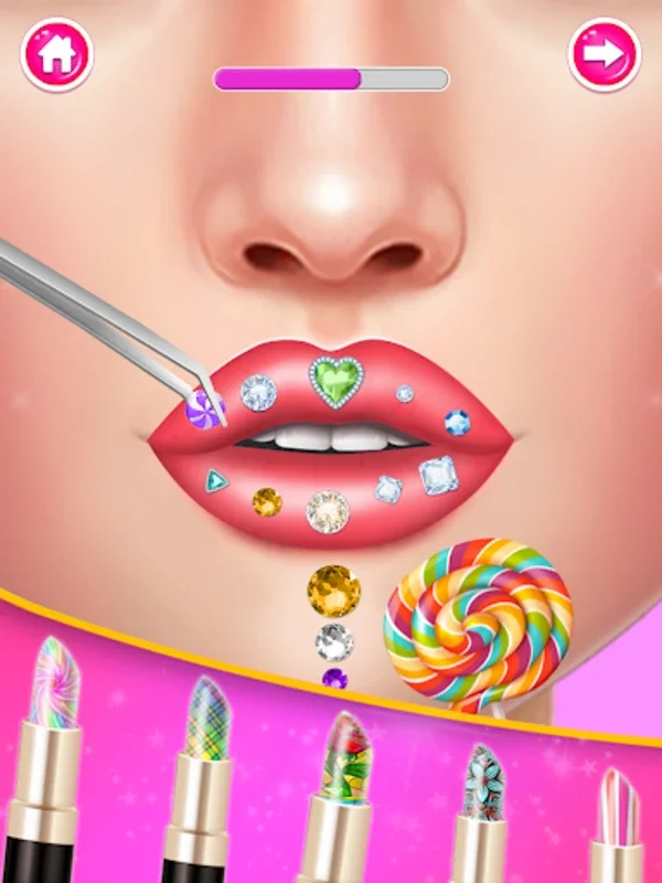 DIY Lip Art : Lipstick Artist for Android - Unleash Creativity