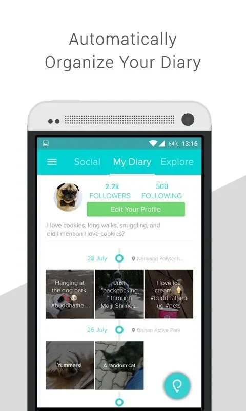 Present - Video Diary/Journal for Android: Document Your Life