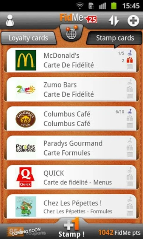 FidMe for Android: Simplify Coupon and Card Management