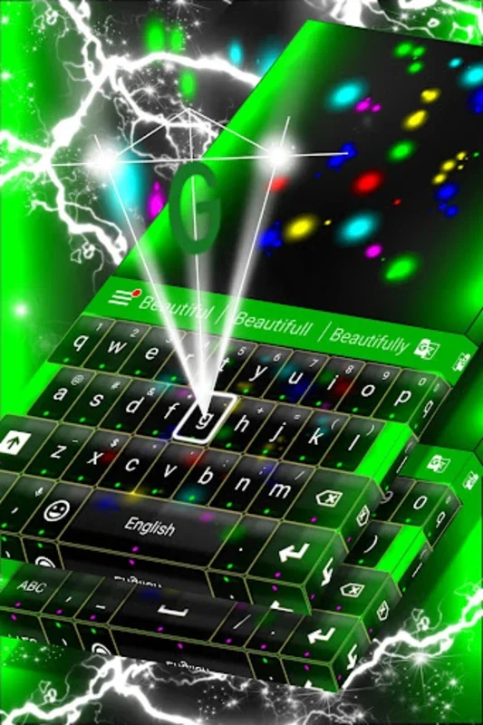 LED Keyboard for Android: Intelligent Typing with Added Features