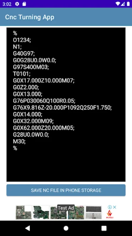 Cnc Turning App for Android: Streamlined CNC Programming