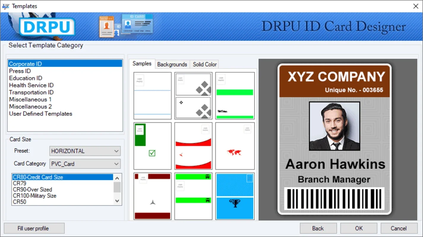 Excel ID Badges Generator Application for Windows - Efficient ID Card Maker