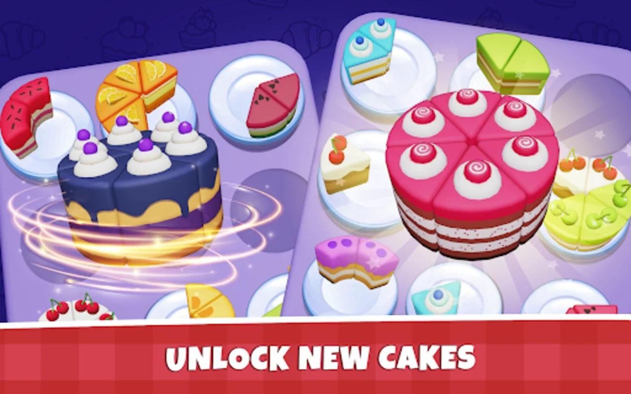 Cake Sort for Android - No Timers, Match-6 Puzzles