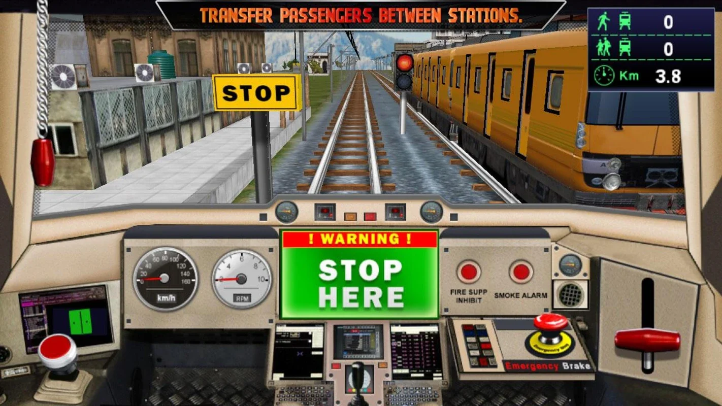 Train Driving Simutation for Android - Realistic Driving Experience