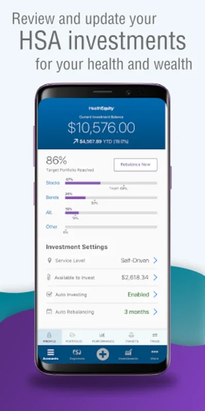 HealthEquity for Android - Simplify Healthcare Finance Management