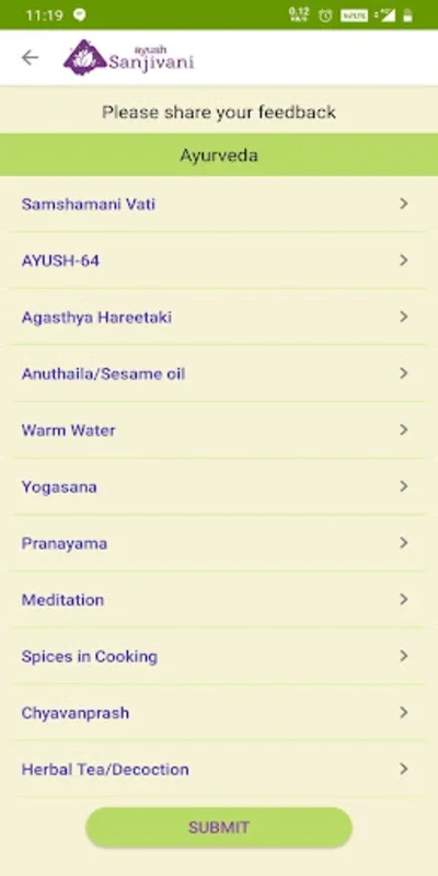 Ayush Sanjivani for Android: Collecting COVID-19 Data