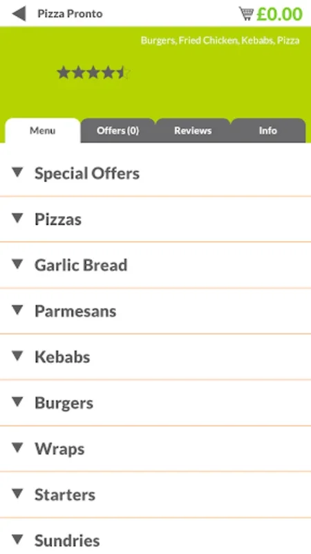 Pizza Pronto YO7 for Android - Hassle - Free Pizza Ordering