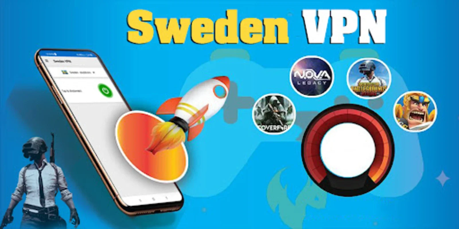 Sweden VPN for Android - Secure Private Browsing