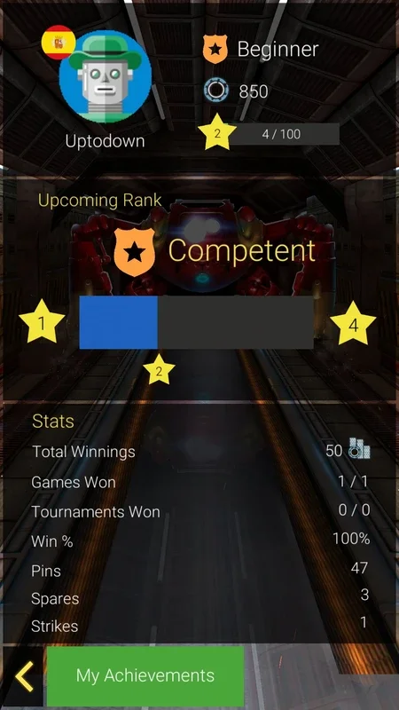 Bowling Central 2 for Android - Engaging Online Bowling Game