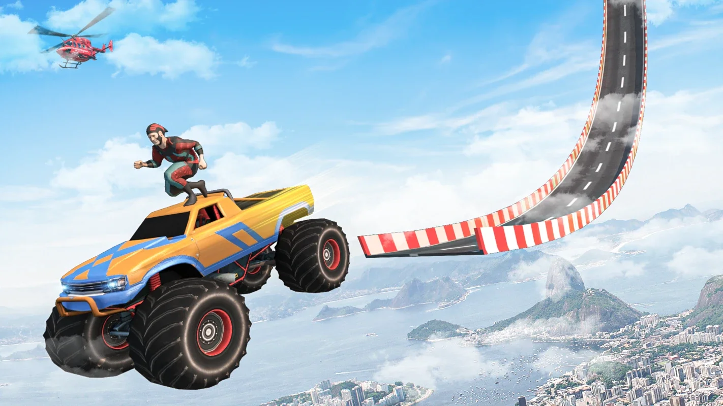 Superhero Mega Ramp GT Racing Stunts for Android - Fast - Paced Racing Action