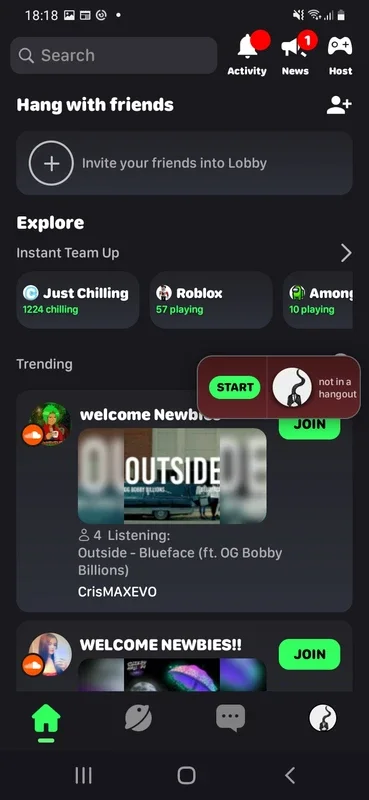 Lobby for Android - Expand Your Social Circle