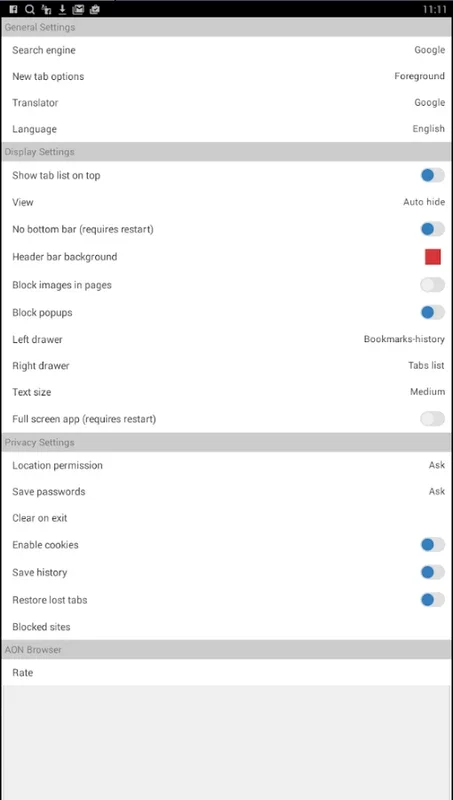 AON Browser for Android - Seamless Web Browsing