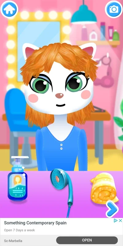 Hair salon: animals for Android - Fun Game for Kids