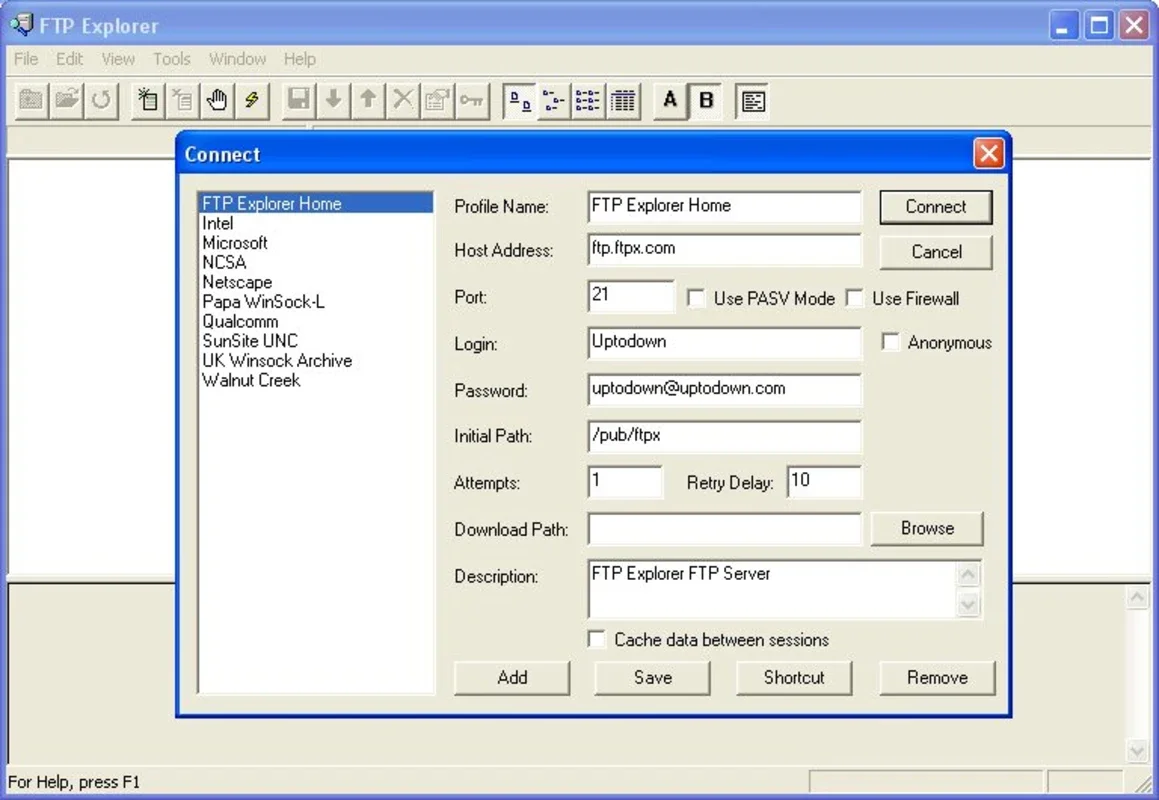 FTP Explorer for Windows: Streamlined File Transfers